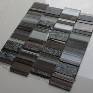 Mozaika mix sklo-kámen 33,5x30,5