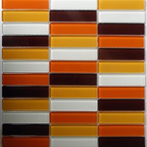 Mozaika Mix skleněná 30,4x32,2cm