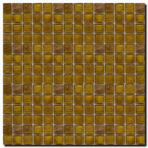 Mozaika Goldstar skleněná světlá 32,7x32,7/15x6