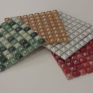 Mozaika měděná perleťová skleněná 30x30 cm