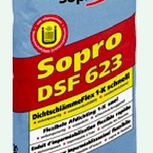 Sopro - Rychleschnoucí hydroizolační stěrka DSF 623 Dichtschlämme Flex 1-K schnell, 20kg