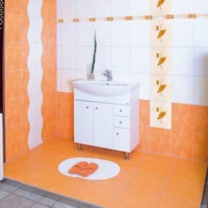 Obklad IVANA oranžová imitace betonu 25x33