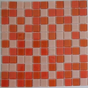 Mozaika Červená sklo 29,7x29,7